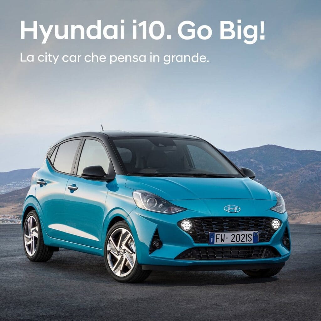 Hyundai i10 promozione da Ponginibbi Group