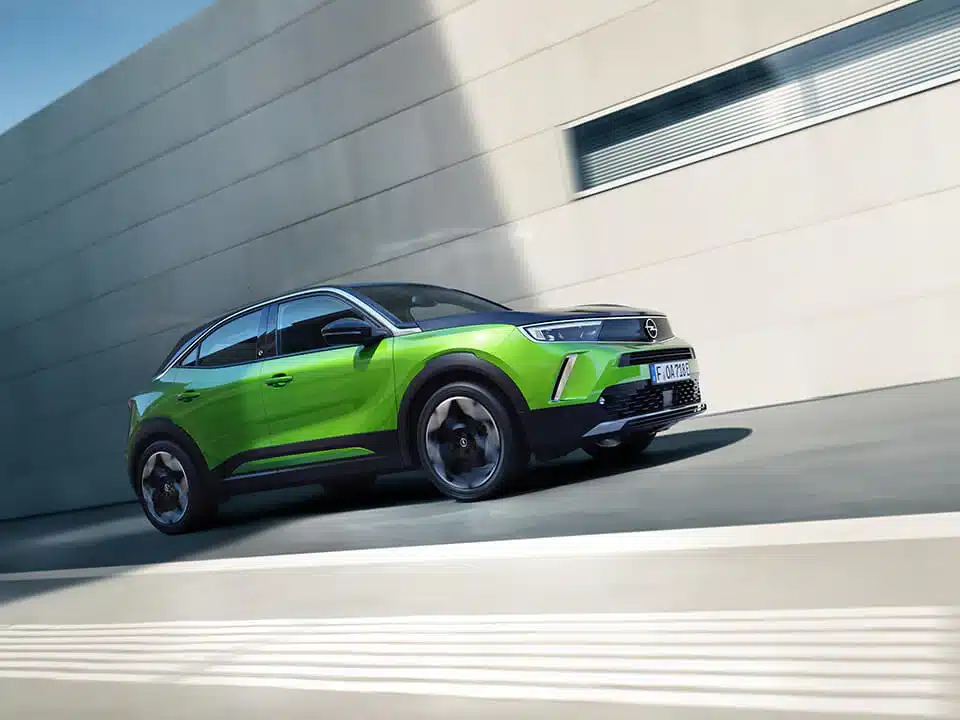 opel mokka verde con tetto nero